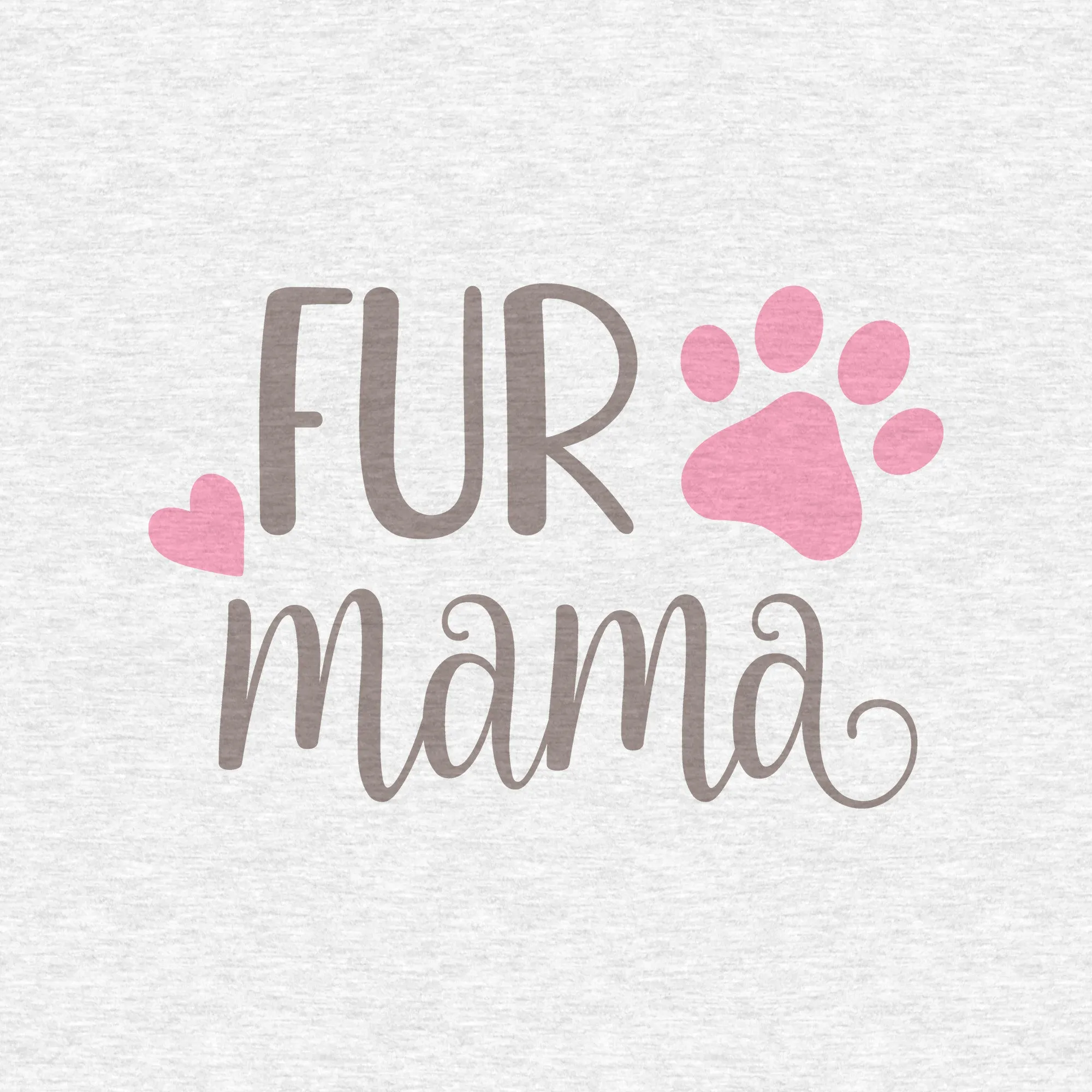 Fur Mama - Adult Unisex Triblend Raglan Tee