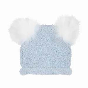 Fur Pom Chenille Hat