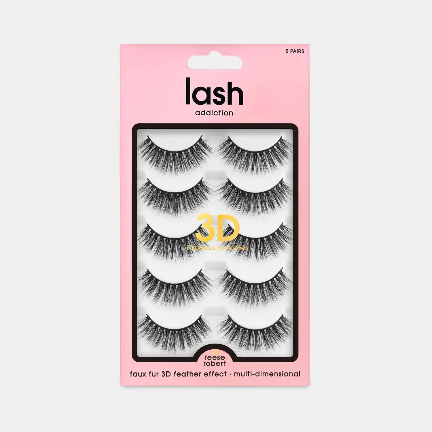 Gaby Premium Faux Fur Lashes 5 Pairs 2601125