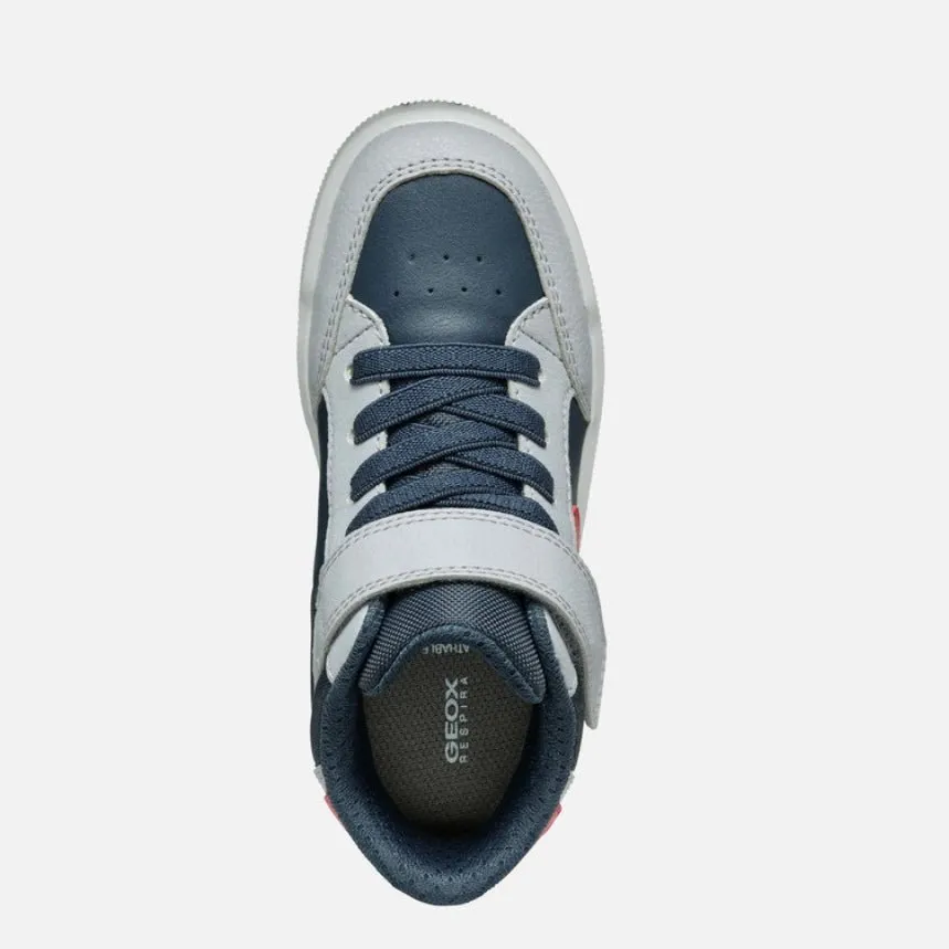 Geox - Arzach Hi Top - Grey/Navy
