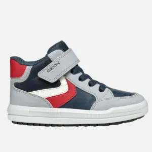Geox - Arzach Hi Top - Grey/Navy