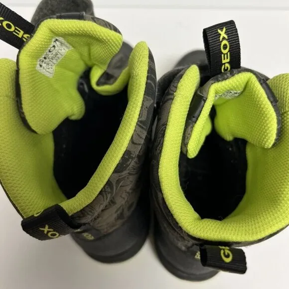 Geox Boys Flexyper Boot Camo Size US1 M EU32