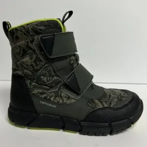 Geox Boys Flexyper Boot Camo Size US1 M EU32