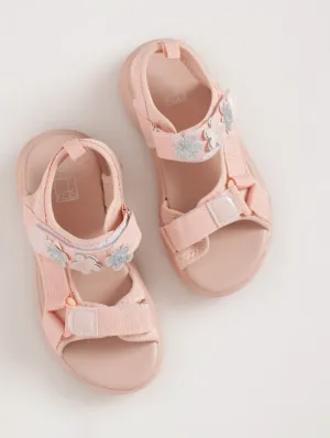 Girls Adventure Flower Sandal - Pink