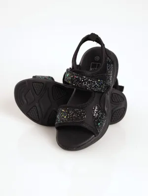 Girls Adventure Sandal - Black
