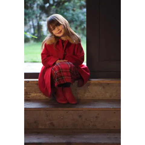 Girls Kensington Red Coat