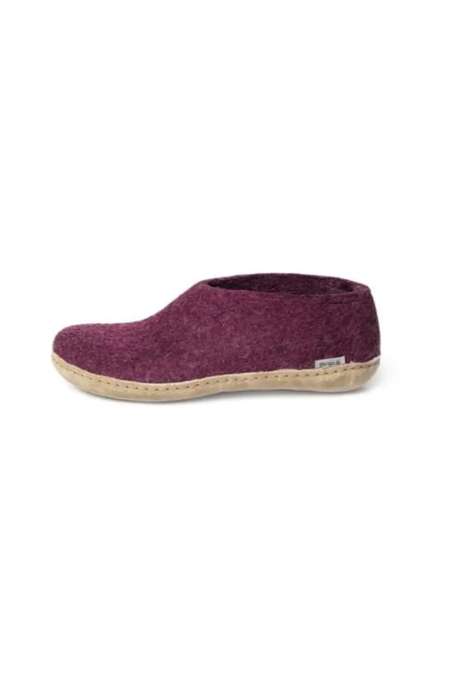 Glerups Shoe - Leather - Cranberry