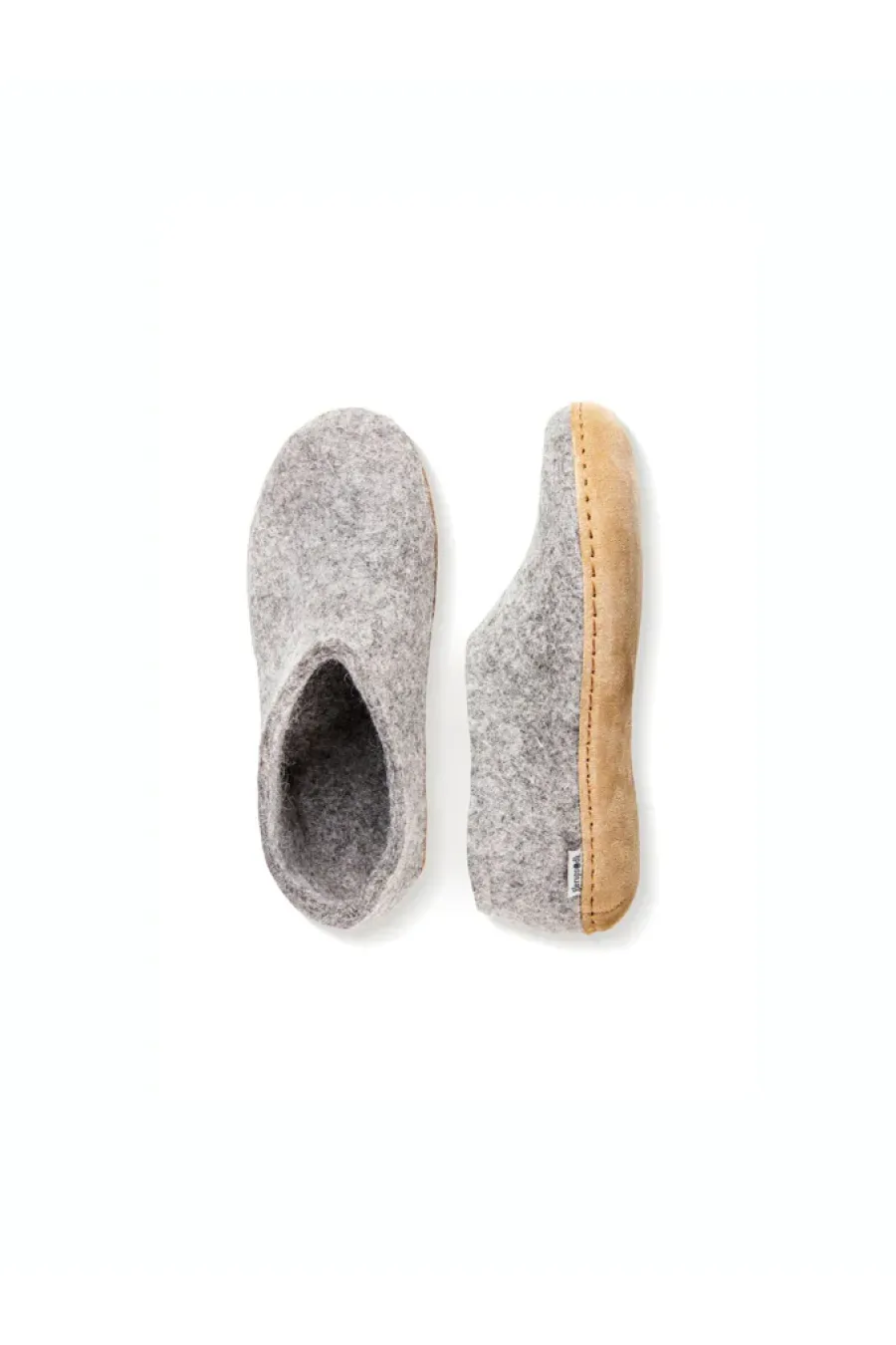 Glerups Shoe - Leather - Grey