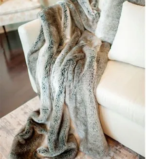 Grey Rabbit Signature Series Throw - Fabulous Furs