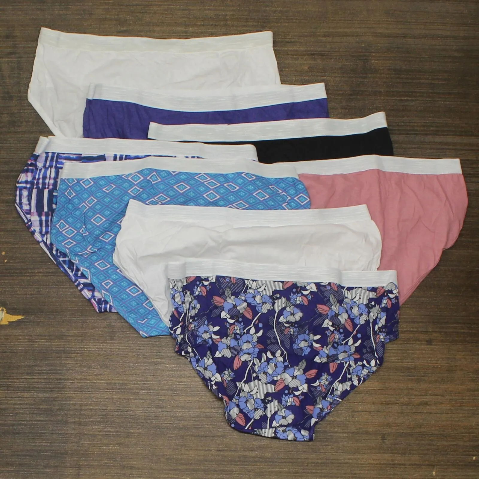 Hanes Womens Cotton 6pk PP41SC Hipster Underwear Briefs P941SC Colors May Vary 7