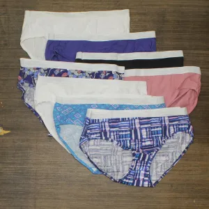 Hanes Womens Cotton 6pk PP41SC Hipster Underwear Briefs P941SC Colors May Vary 7