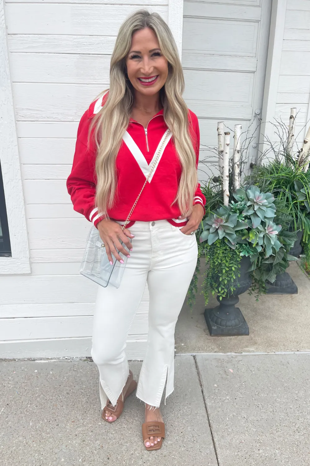 Hannah HR Flare Twisted Sideseam Slit