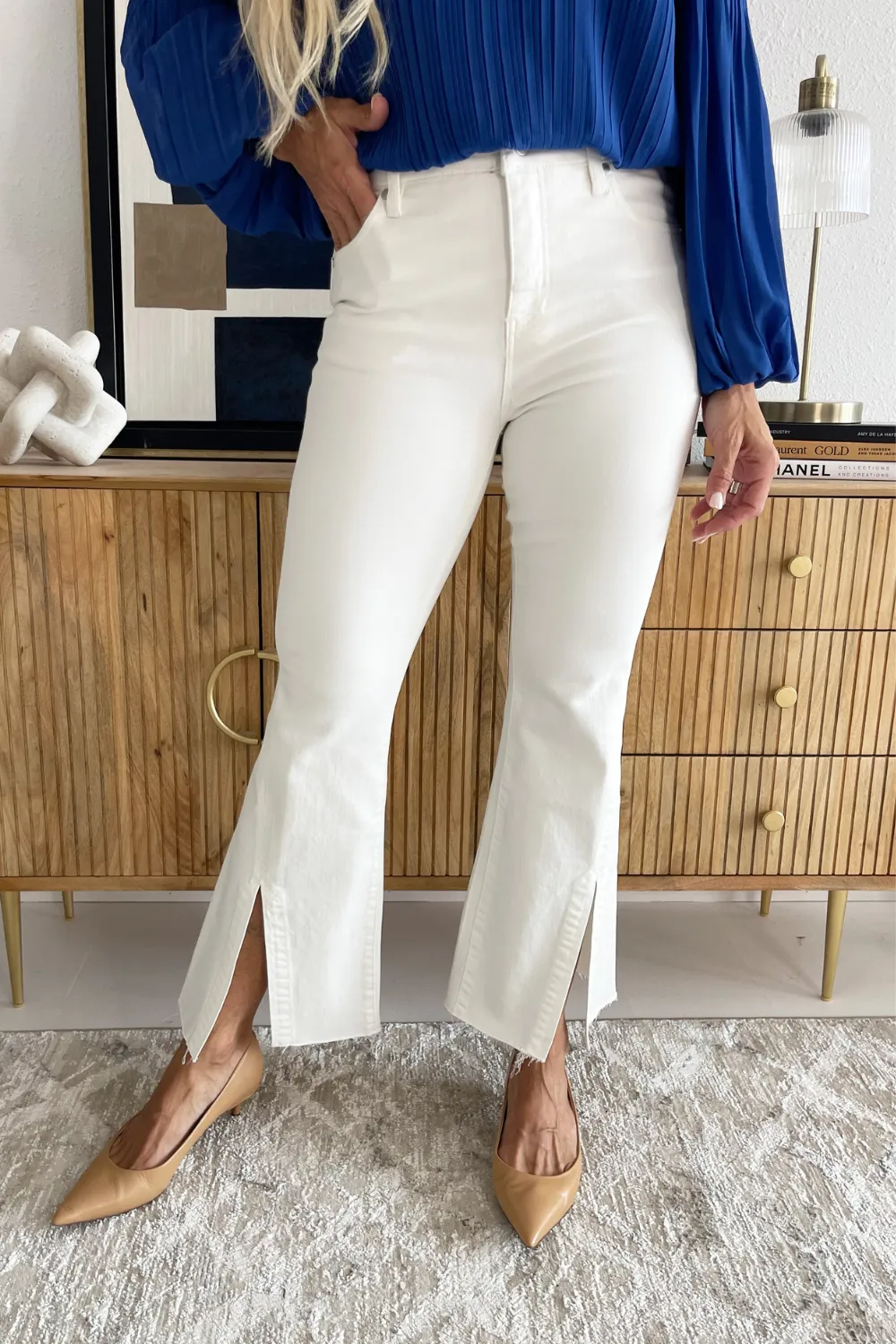 Hannah HR Flare Twisted Sideseam Slit