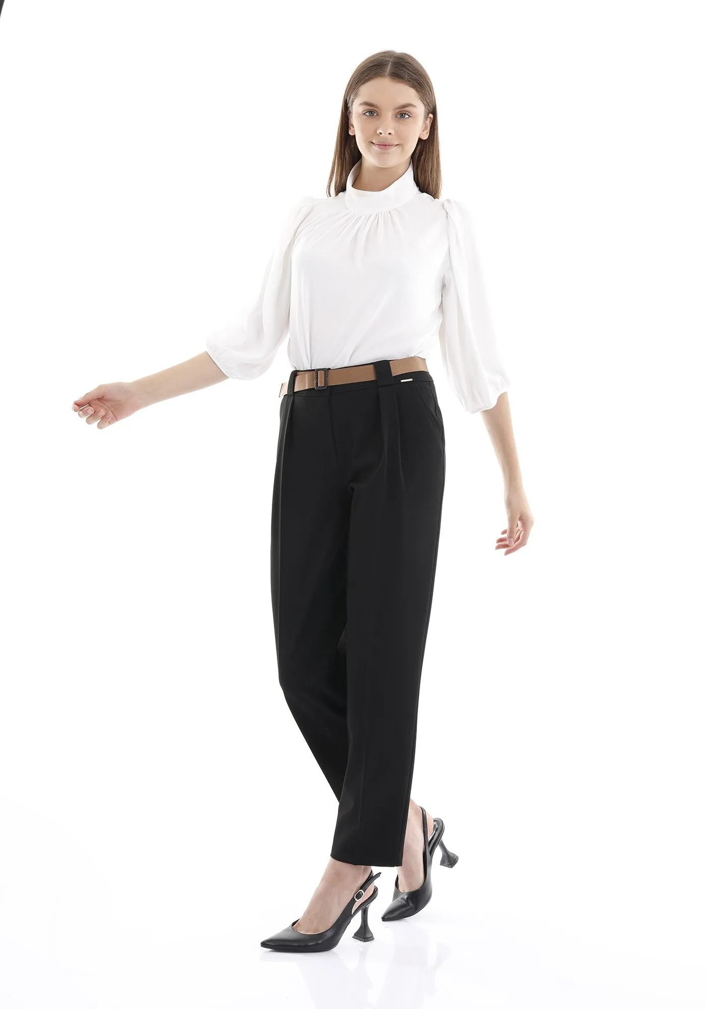 Harem Pants With Belt
