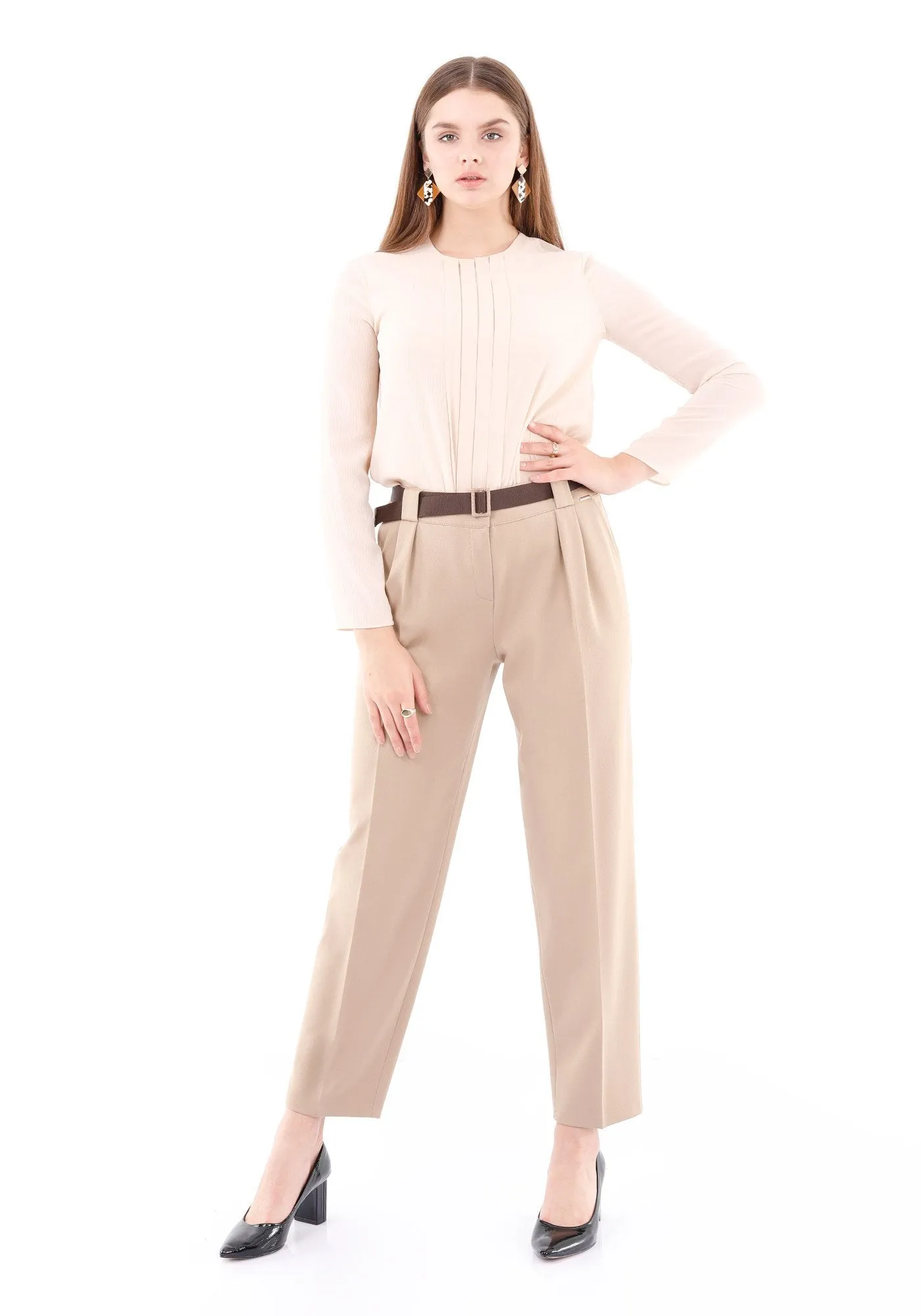 Harem Pants With Belt