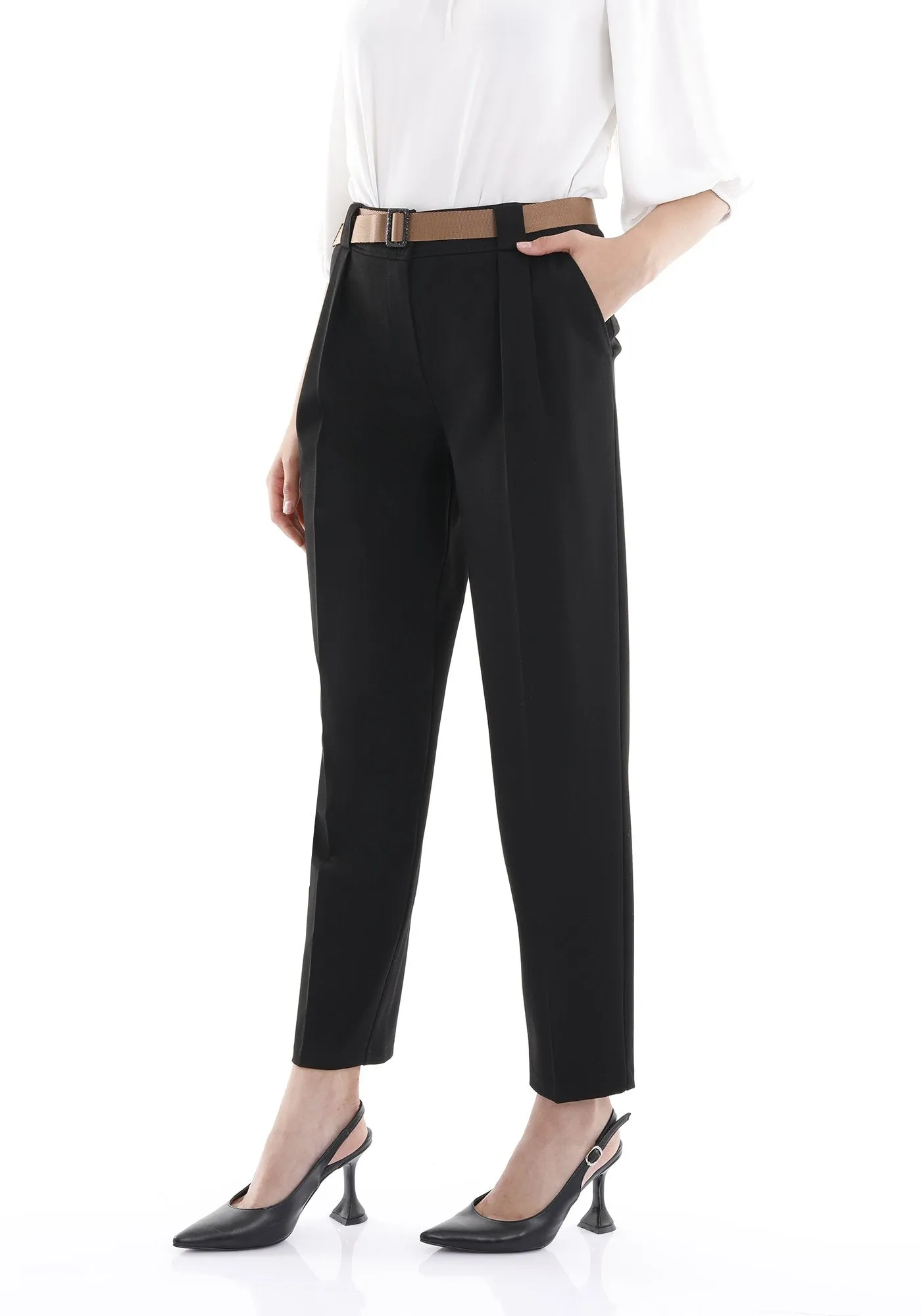 Harem Pants With Belt