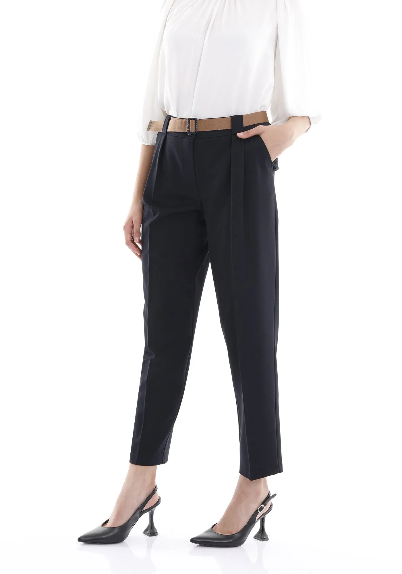 Harem Pants With Belt