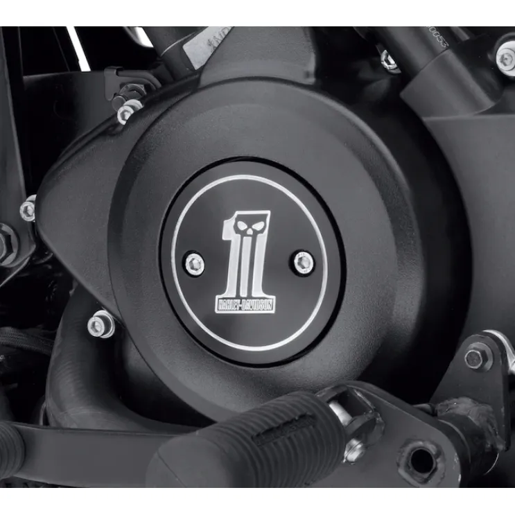 Harley-Davidson® Dark Custom Left Side Medallion