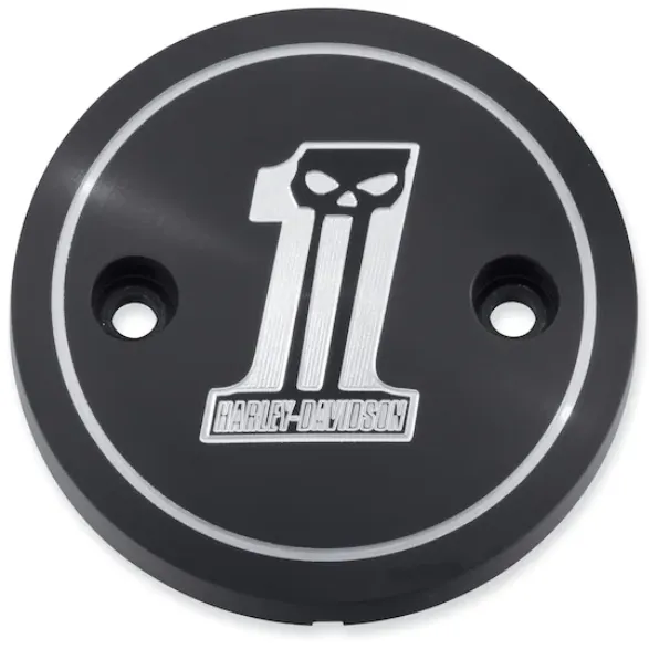 Harley-Davidson® Dark Custom Left Side Medallion