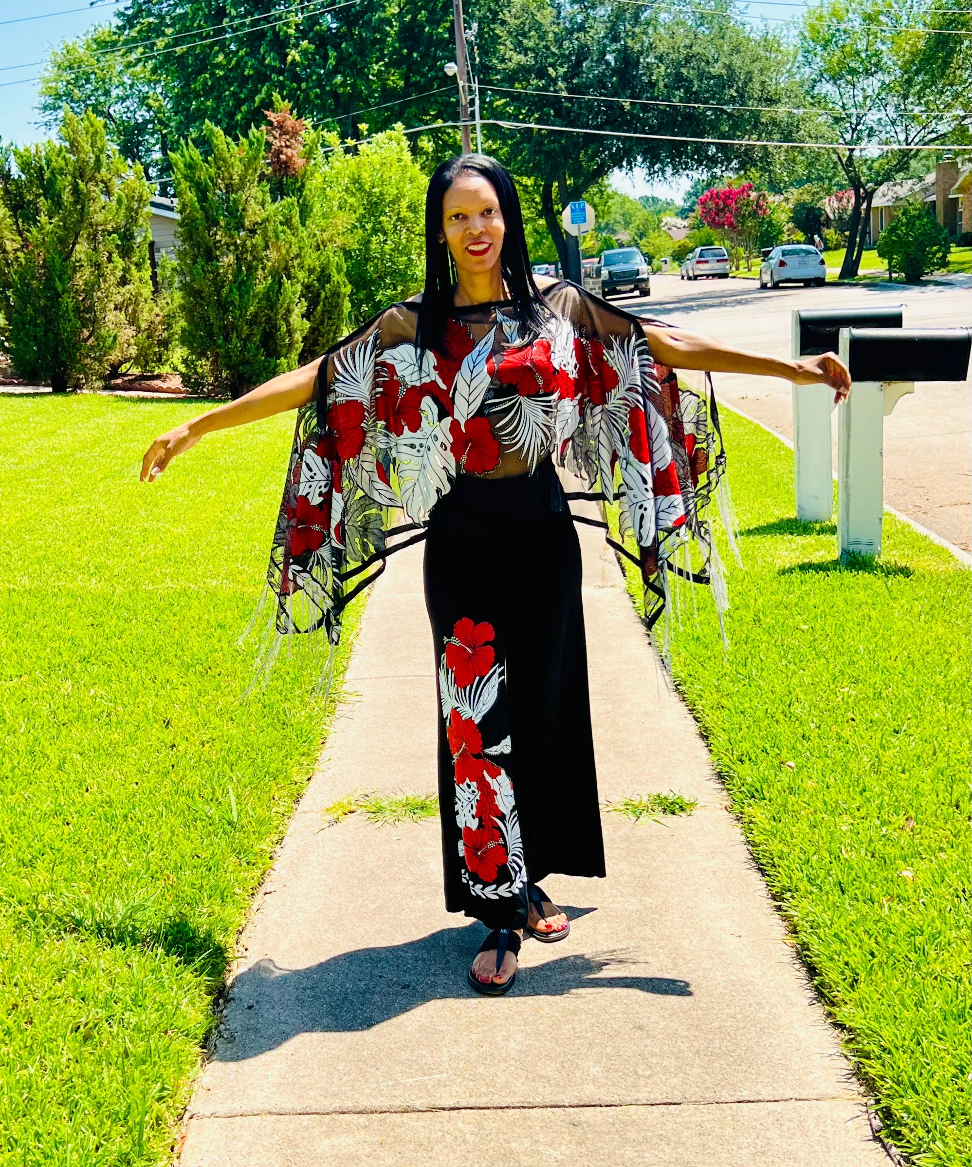 Hibiscus Palazzo Set