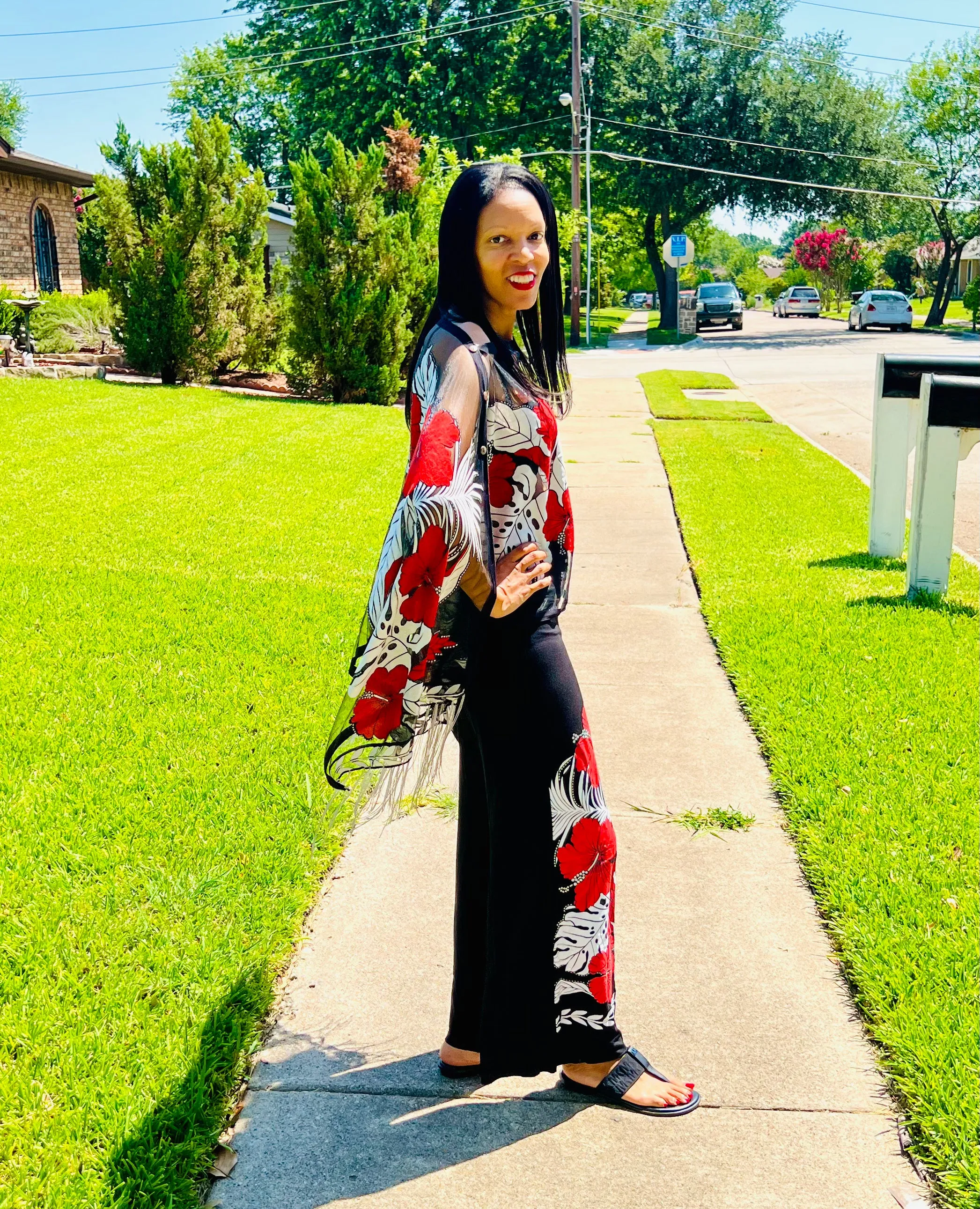 Hibiscus Palazzo Set