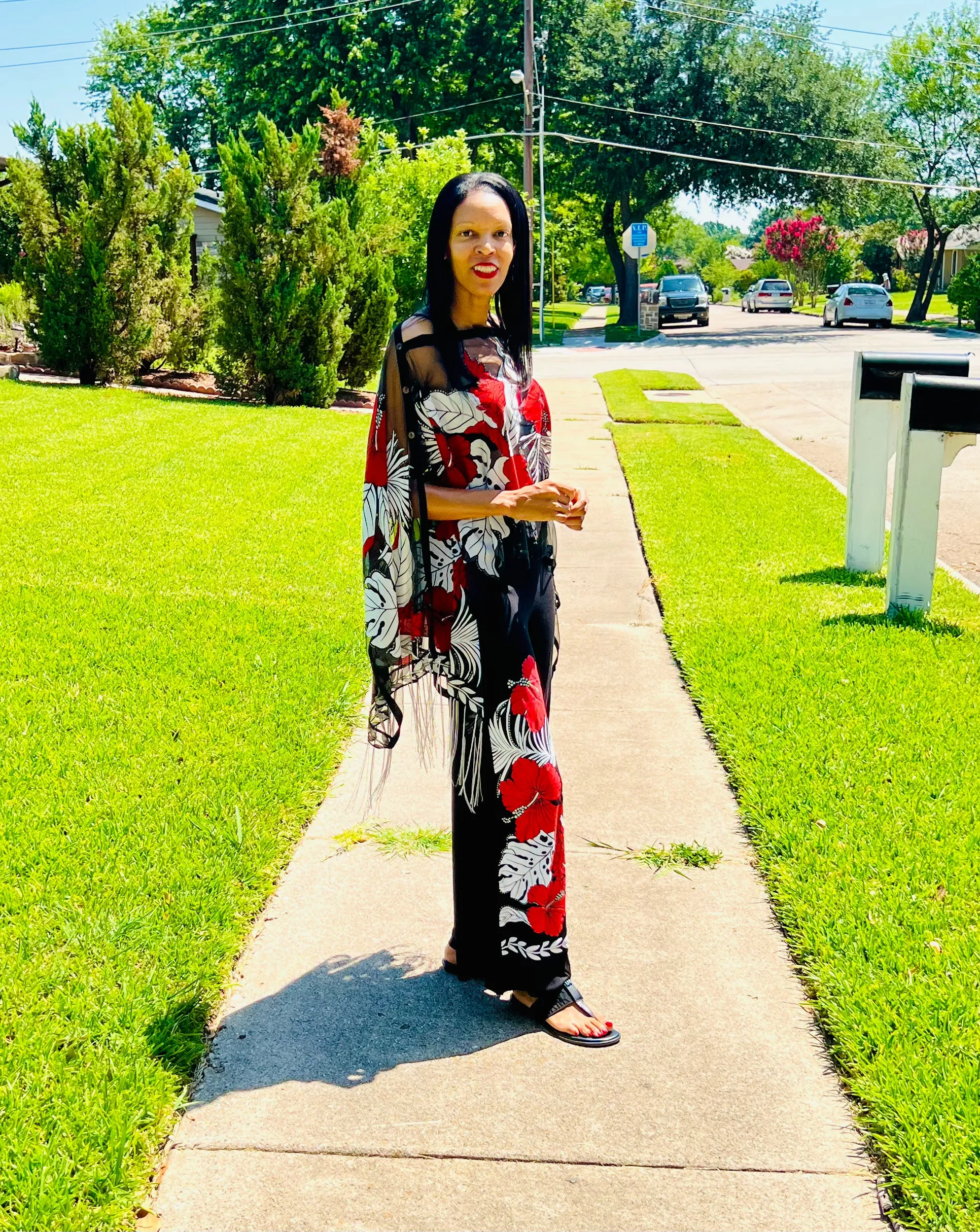 Hibiscus Palazzo Set