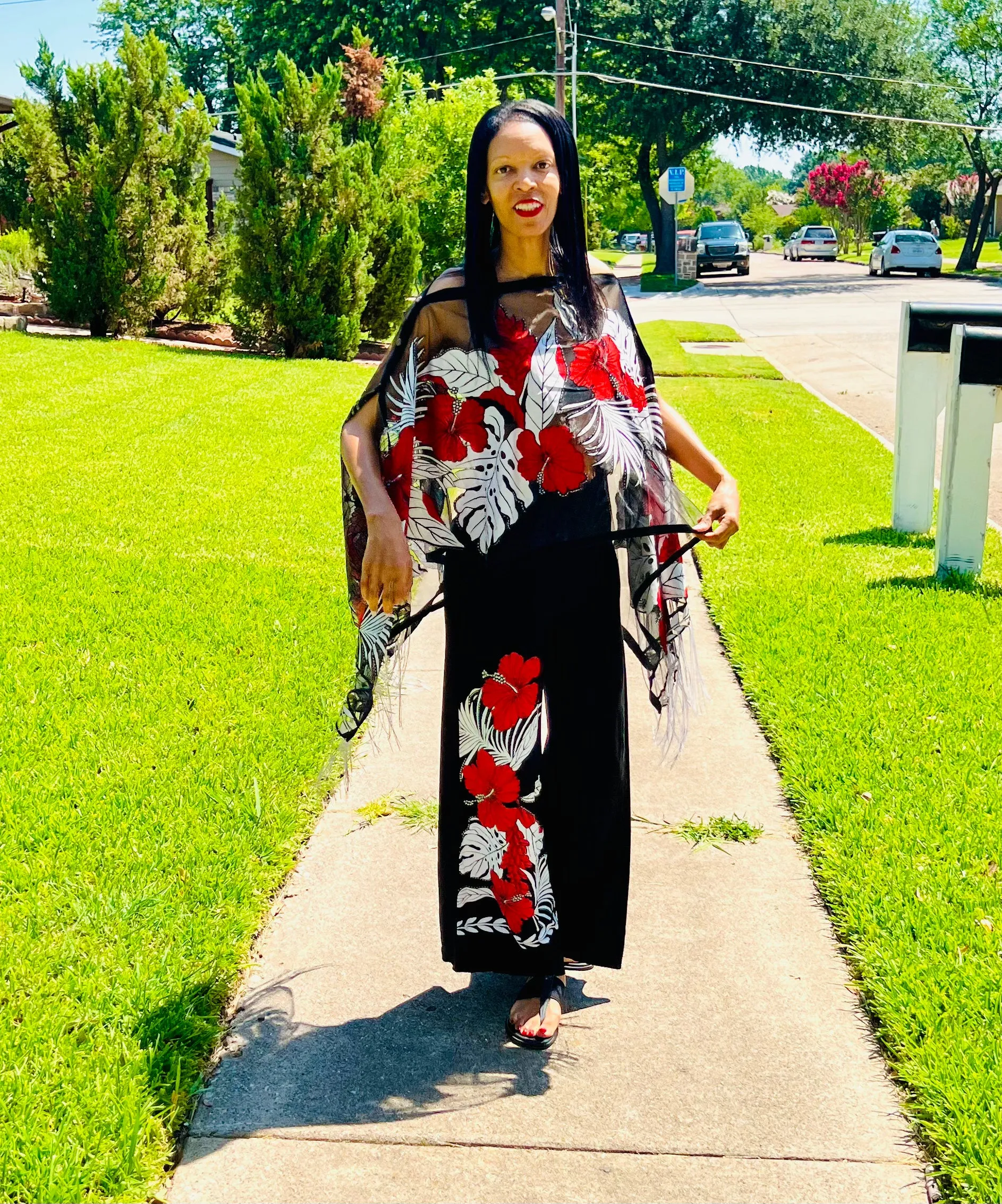 Hibiscus Palazzo Set