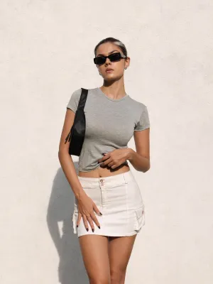 High Neck Basic Top
