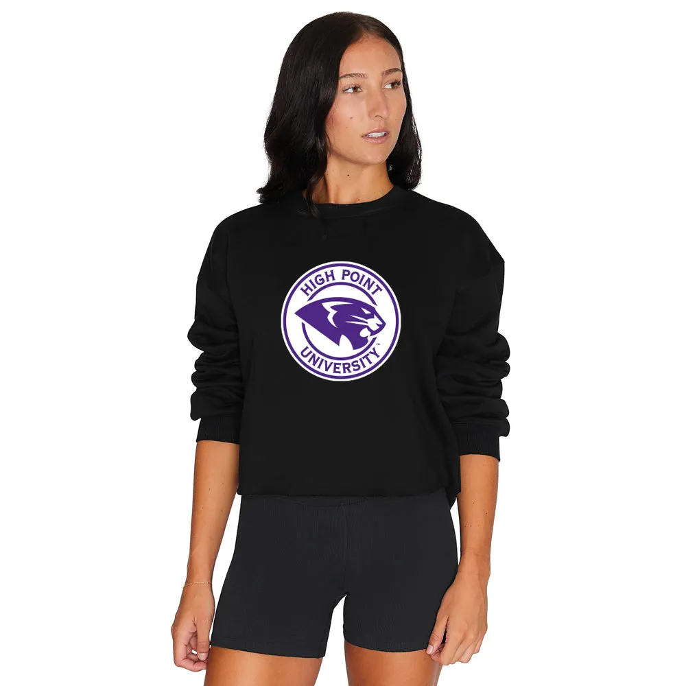 High Point University Black Crewneck