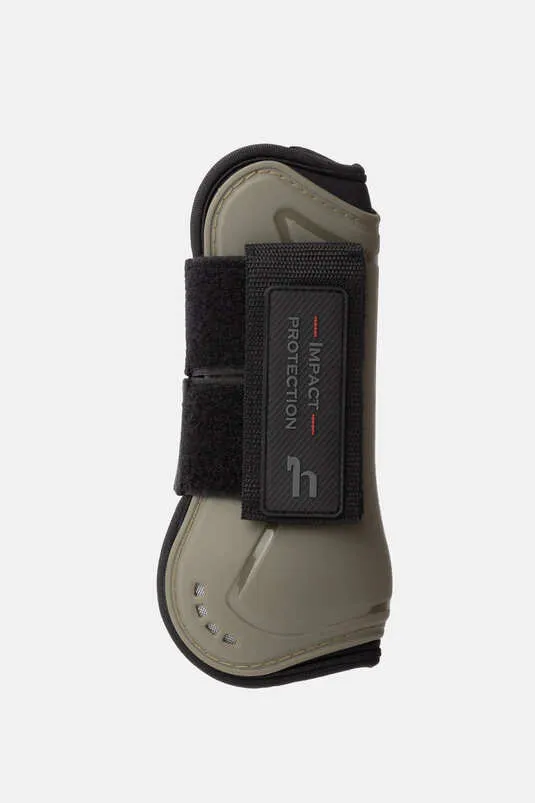 Horze Armour Cool Tendon Boots Olive Green