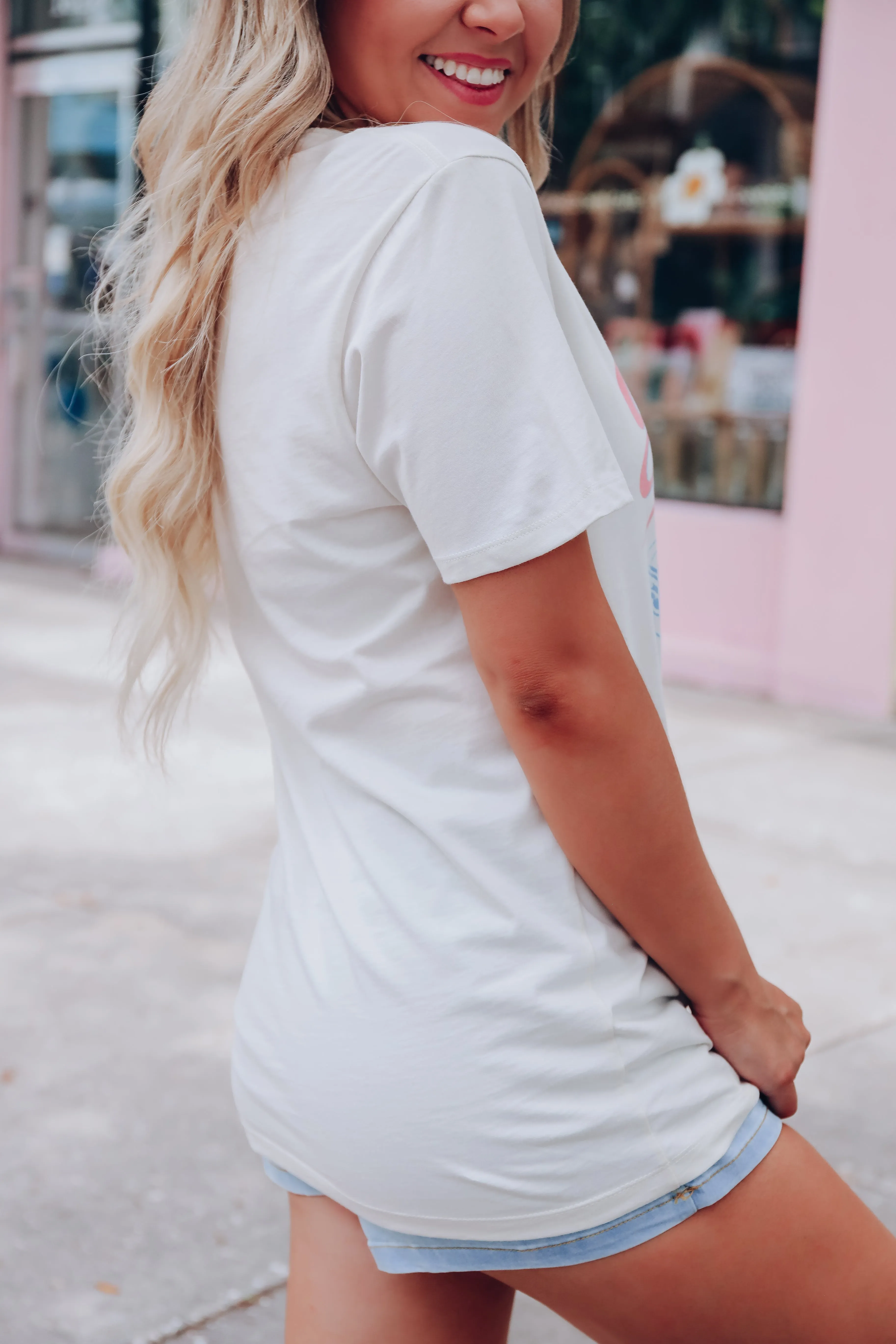 Iron Wheels Classic Graphic Tee - Ivory