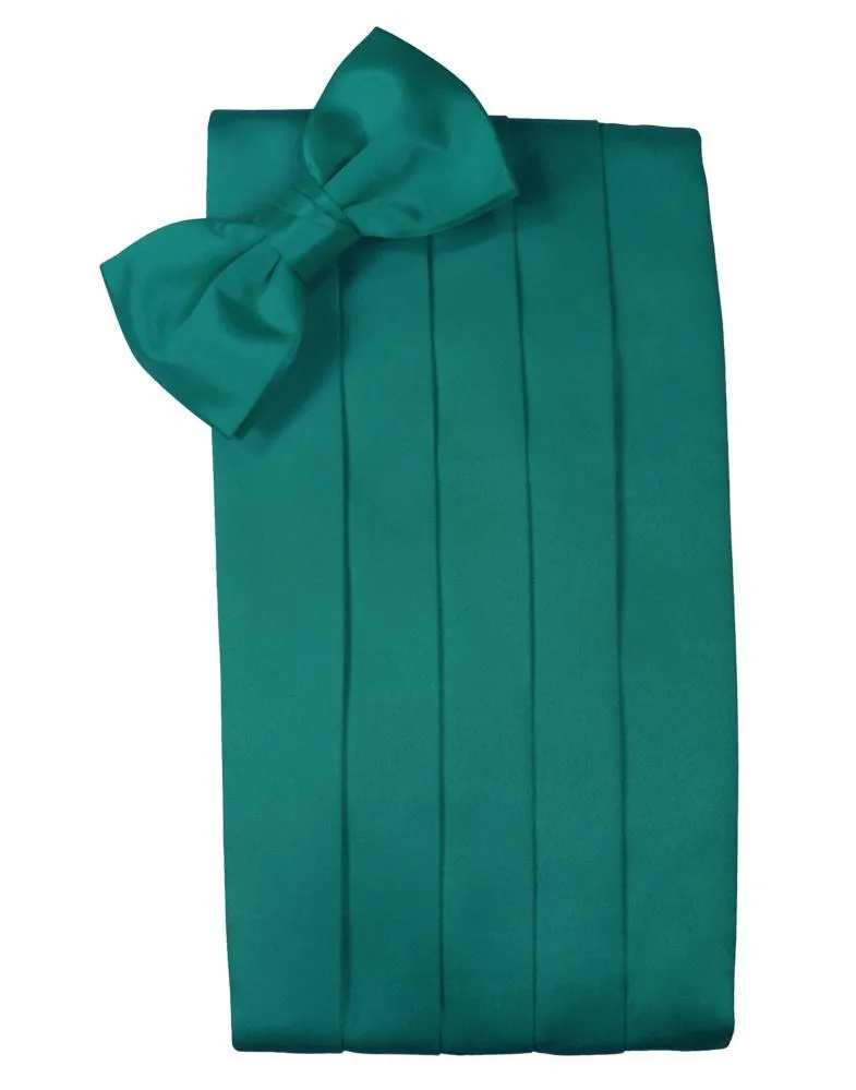 Jade Luxury Satin Cummerbund