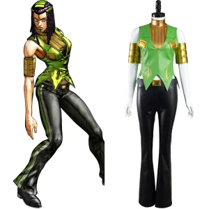 JoJo‘s Bizarre Adventure Ermes Costello Cosplay Costume Outfits Halloween Carnival Suit