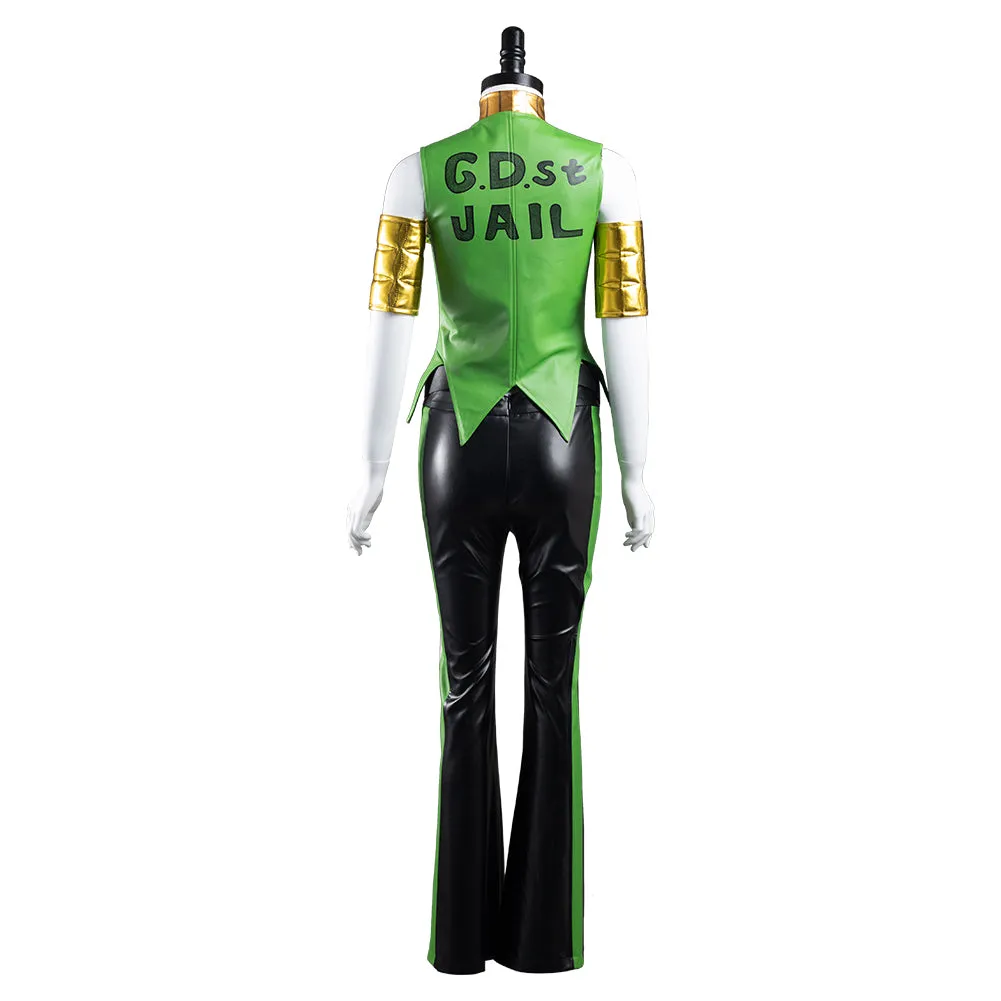JoJo‘s Bizarre Adventure Ermes Costello Cosplay Costume Outfits Halloween Carnival Suit