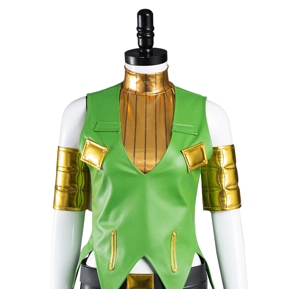 JoJo‘s Bizarre Adventure Ermes Costello Cosplay Costume Outfits Halloween Carnival Suit