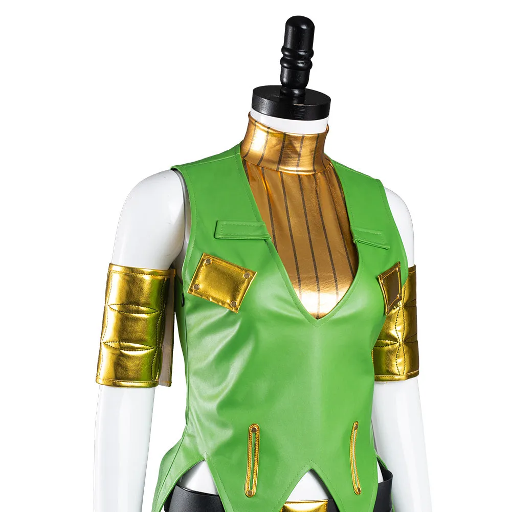JoJo‘s Bizarre Adventure Ermes Costello Cosplay Costume Outfits Halloween Carnival Suit