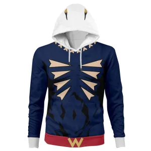 Jojo‘s Bizarre Adventure - Stone Ocean Weather Report Cosplay Hoodie 3D Printed Hooded Casual Streetwear Pullover