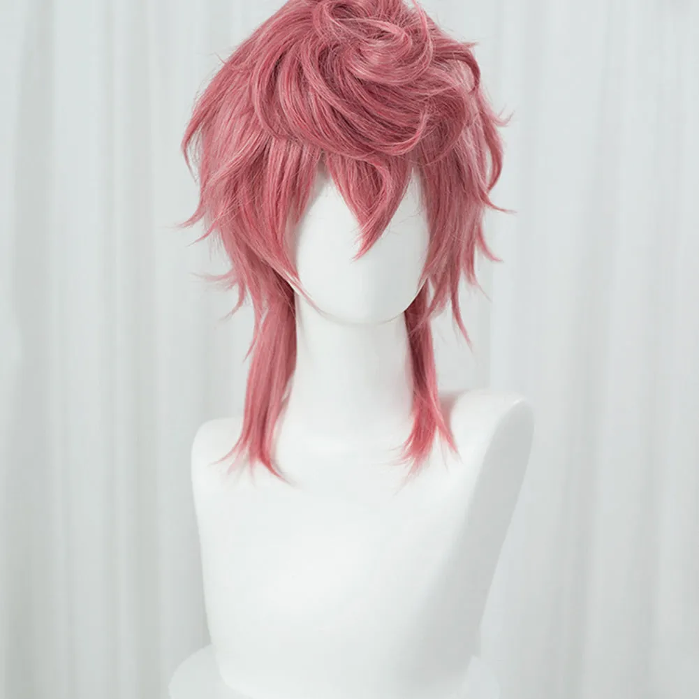 JoJo‘s Bizarre Adventure - Trish Una Cosplay Wig Heat Resistant Synthetic Hair Carnival Halloween Party Props