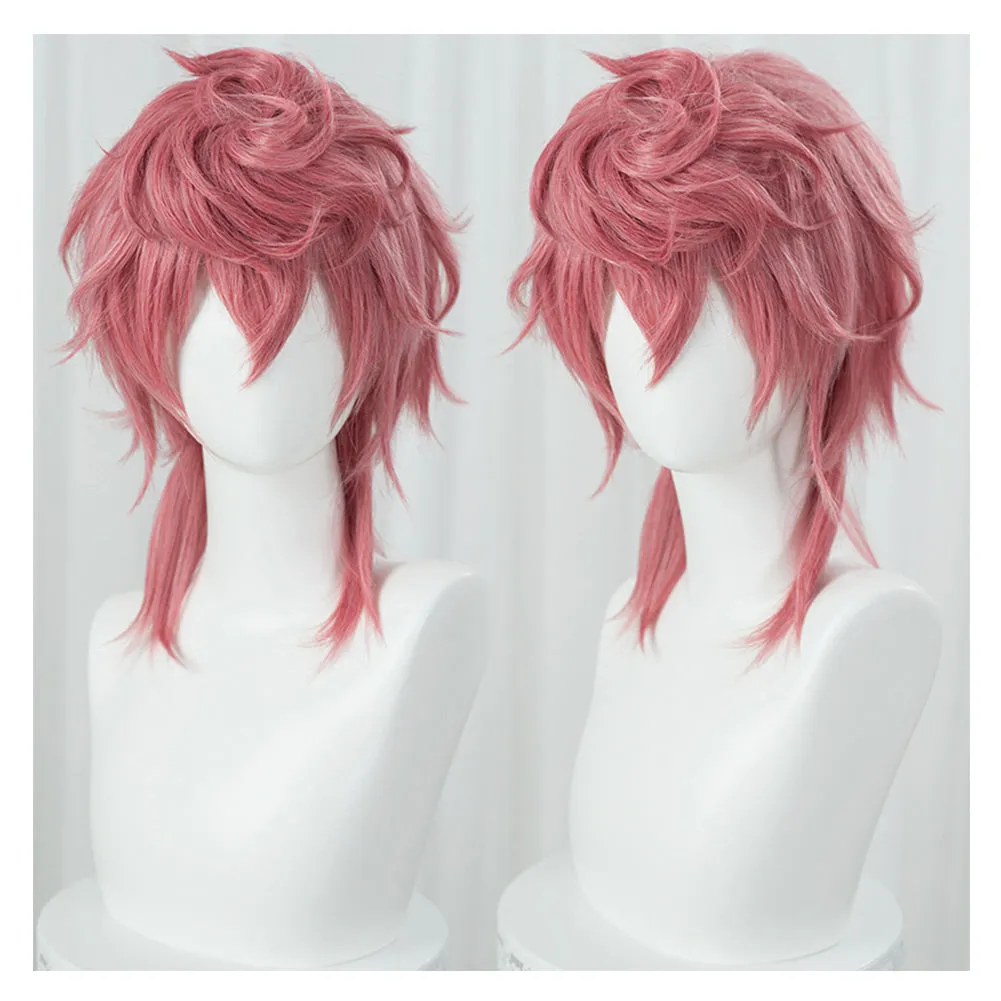 JoJo‘s Bizarre Adventure - Trish Una Cosplay Wig Heat Resistant Synthetic Hair Carnival Halloween Party Props