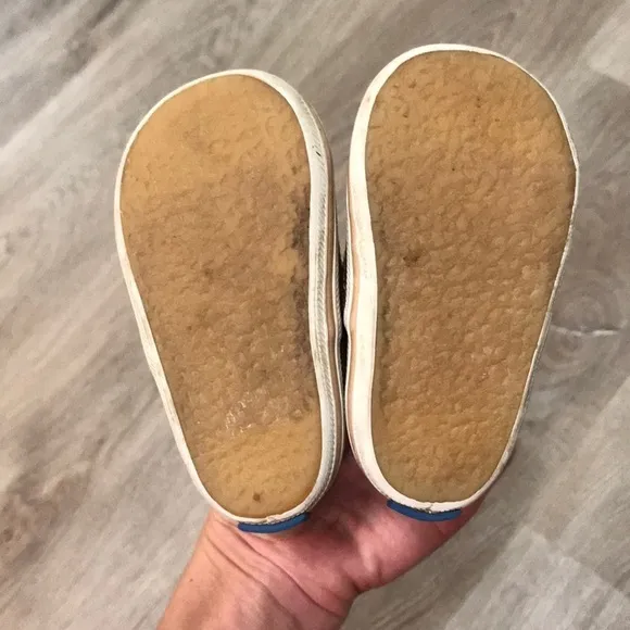 Kate Spade X Keds Rose Gold Glitter Sneakers Baby