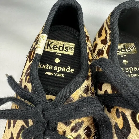 Keds x Kate Spade New York Kickstart Leopard Print Sneakers Size 13 NWOT