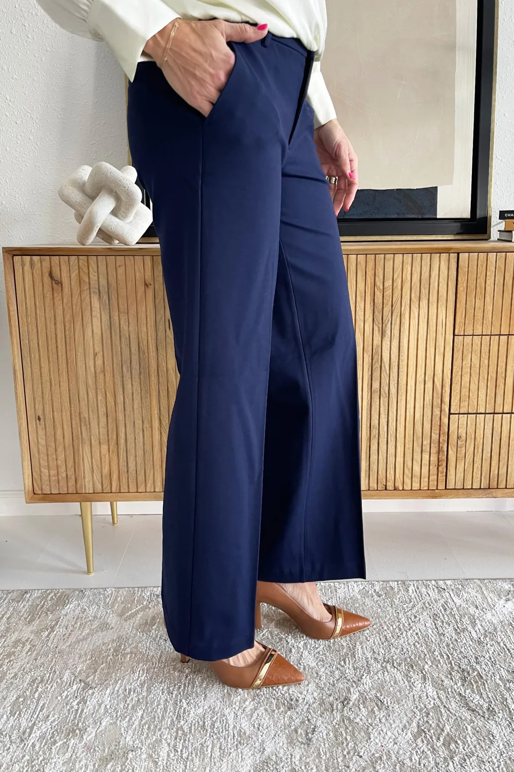 Kelsey Wide Leg Trouser 31" Ins