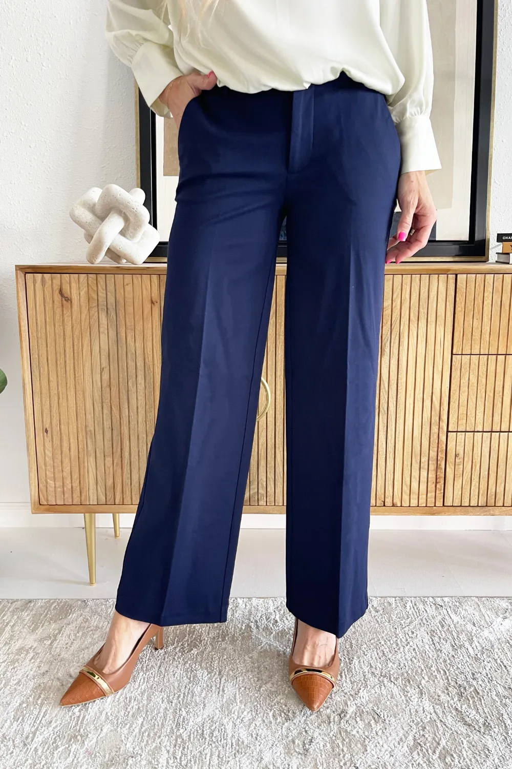 Kelsey Wide Leg Trouser 31" Ins
