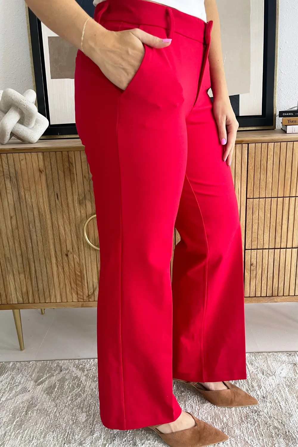 Kelsey Wide Leg Trouser 31" Ins