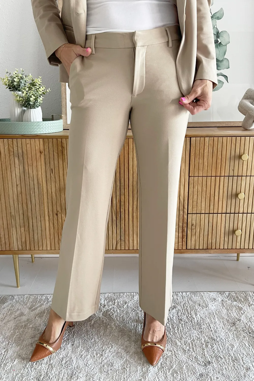 Kelsey Wide Leg Trouser 31" Ins