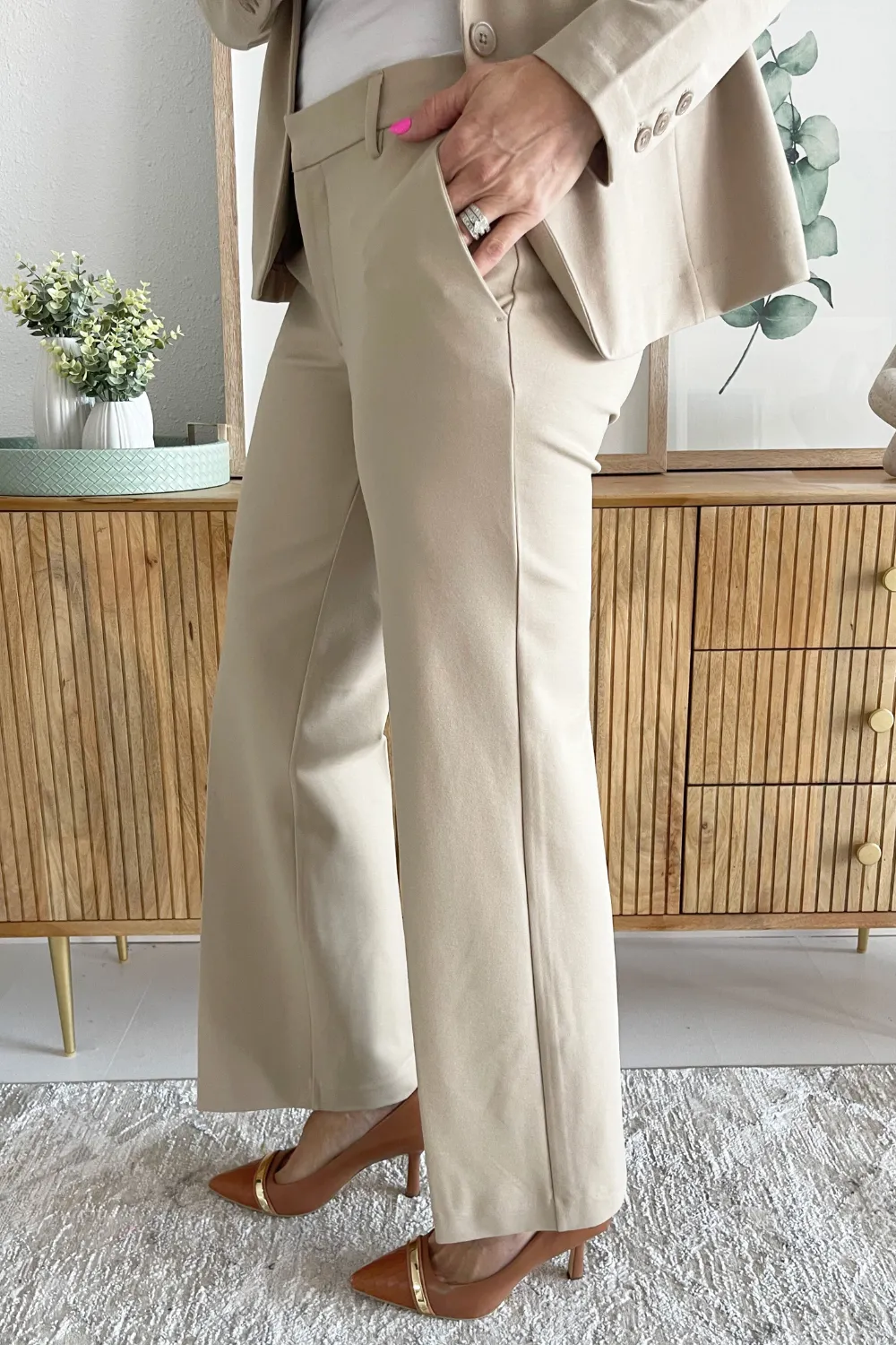 Kelsey Wide Leg Trouser 31" Ins