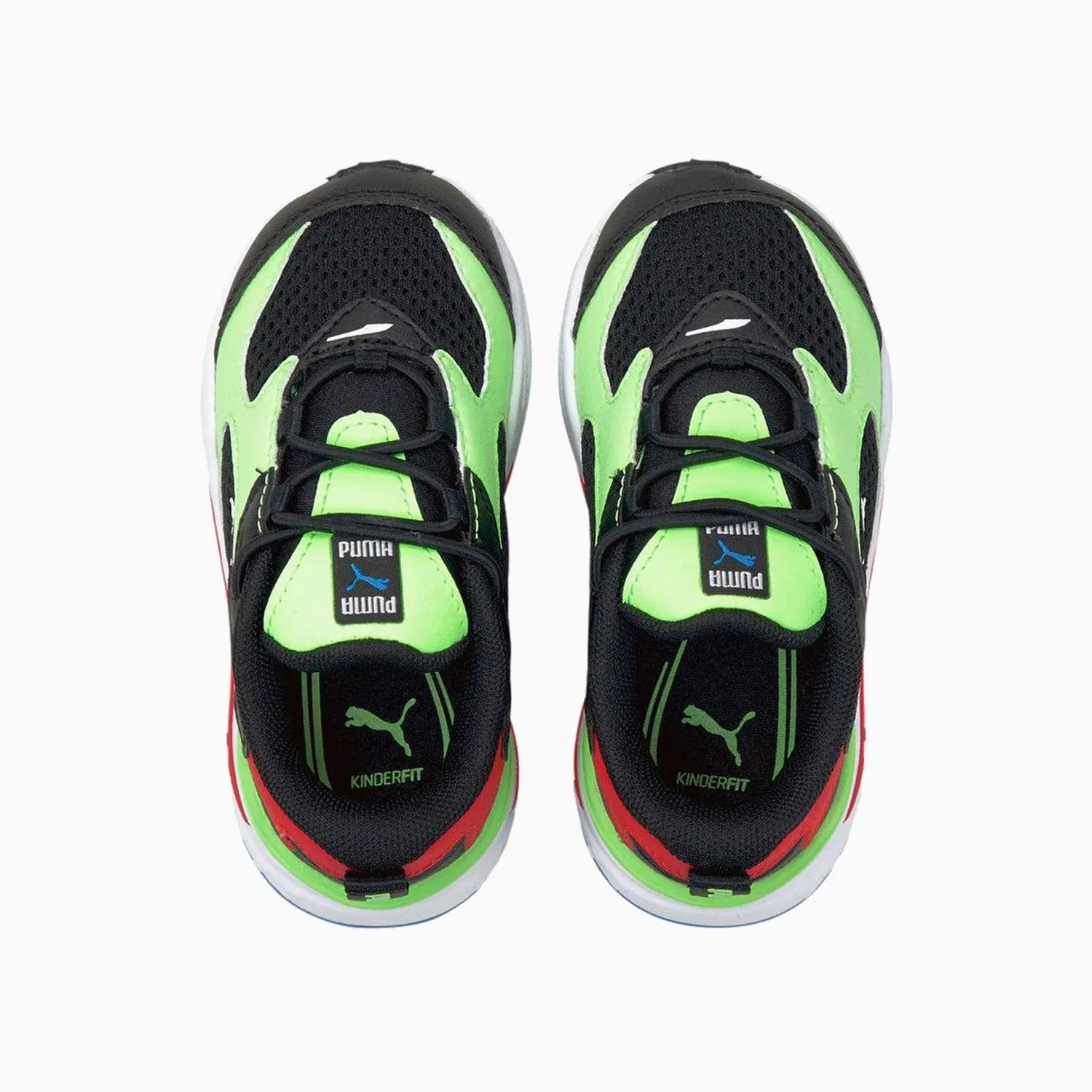 Kid's RS Fast "Black Elektro Green" Toddlers