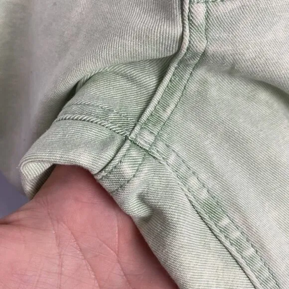 KUT From The Kloth Pastel Green Acid Wash Rachel Mom Jeans - NWT - Size 4