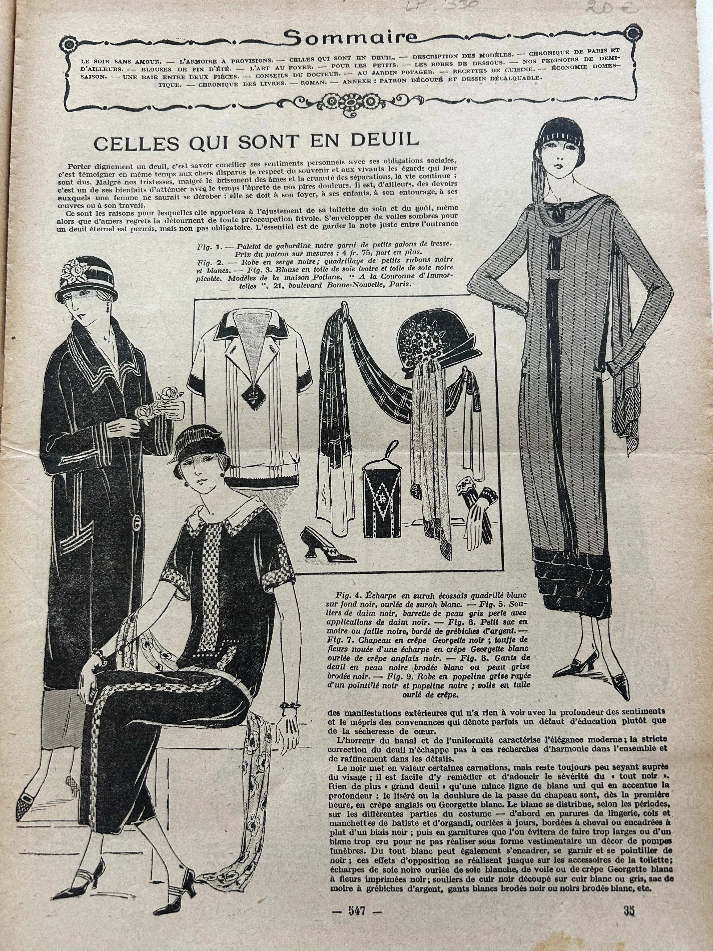 La Mode Illustrée - Dimanche 31 Aout 1924 - n.35