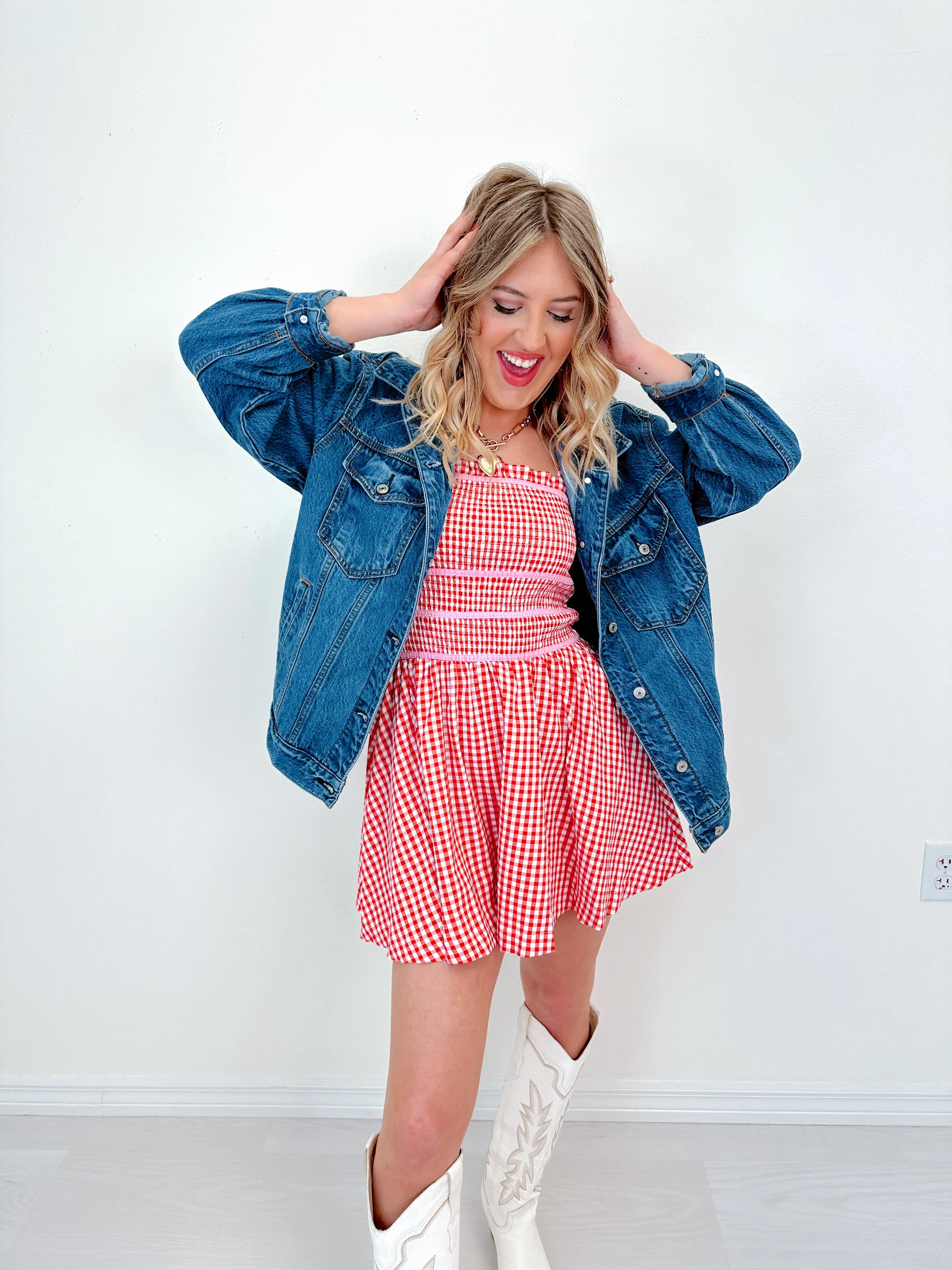 Life's A Picnic Smocked Romper